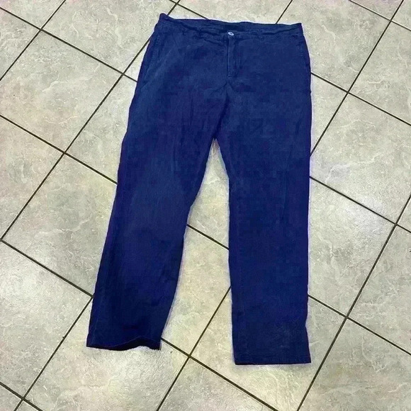 Southern Marsh Blue Cotten Pants size 34/30 - Picture 1 of 3